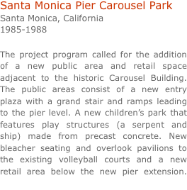 Santa Monica Pier Carousel Park