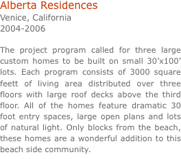 Alberta Residences